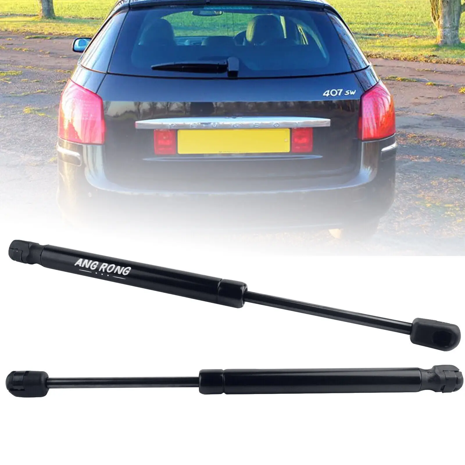 2x Podnośnik gazowy tylnej klapy bagażnika do Peugeot 407 SW 2004-10 Estate 8731J6