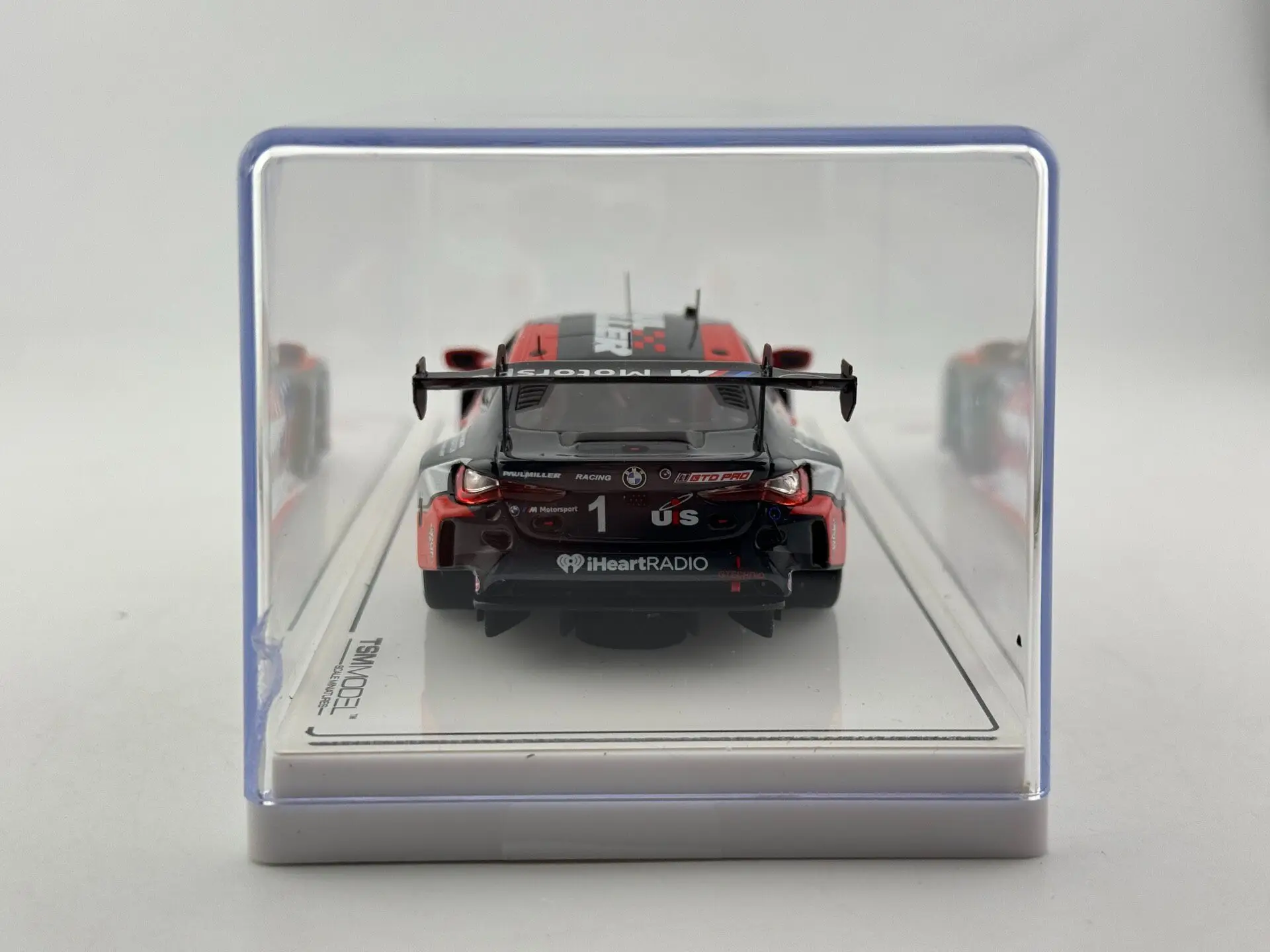 No Color Box TSM 1/43 Scale BMW M4 GT3 #1 Car Model view 6