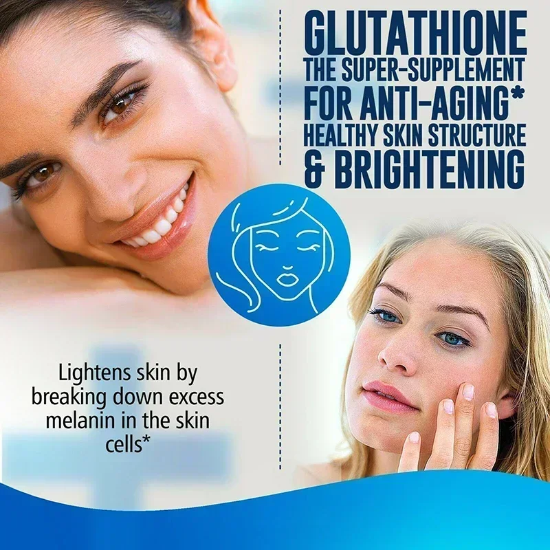 30 Patches Glutathione Plus Topical Patch - Collagen Blend Support Skin Health for Liver Care, Energy Support & Immune Help