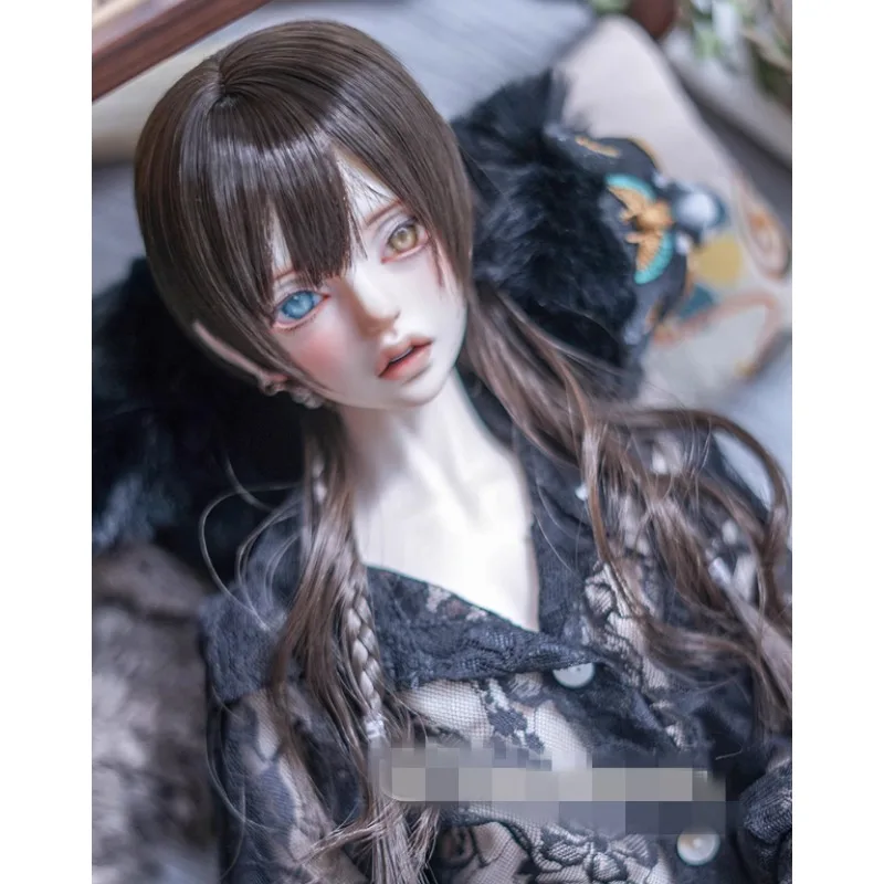 

Cool Wolf Tail Braid Bjd Doll Wig Hair 1/6 1/4 1/3 SD DD Uncle Doll Accessories HM12