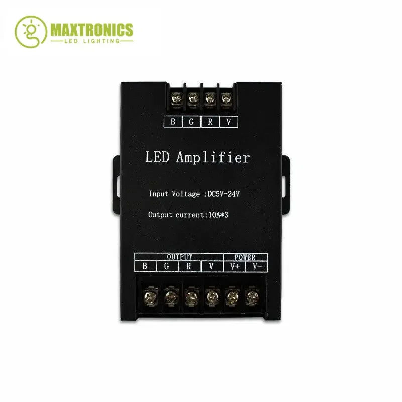 LED Verstärker Controller 12A/24A/30A/50A Einzelne Farbe/RGB/RGBW/RGBWW RGB + CCT 1CH/3CH/4CH/5CH Streifen Power Repeater DC5V12V/24V