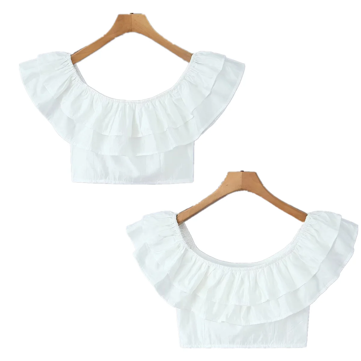 

Jenny&Dave Sexy Off Shoulder Shirt Holiday Beach Cropper Blouse Women White Color Shirts & Blouses Women's Clothes Shirts Tops