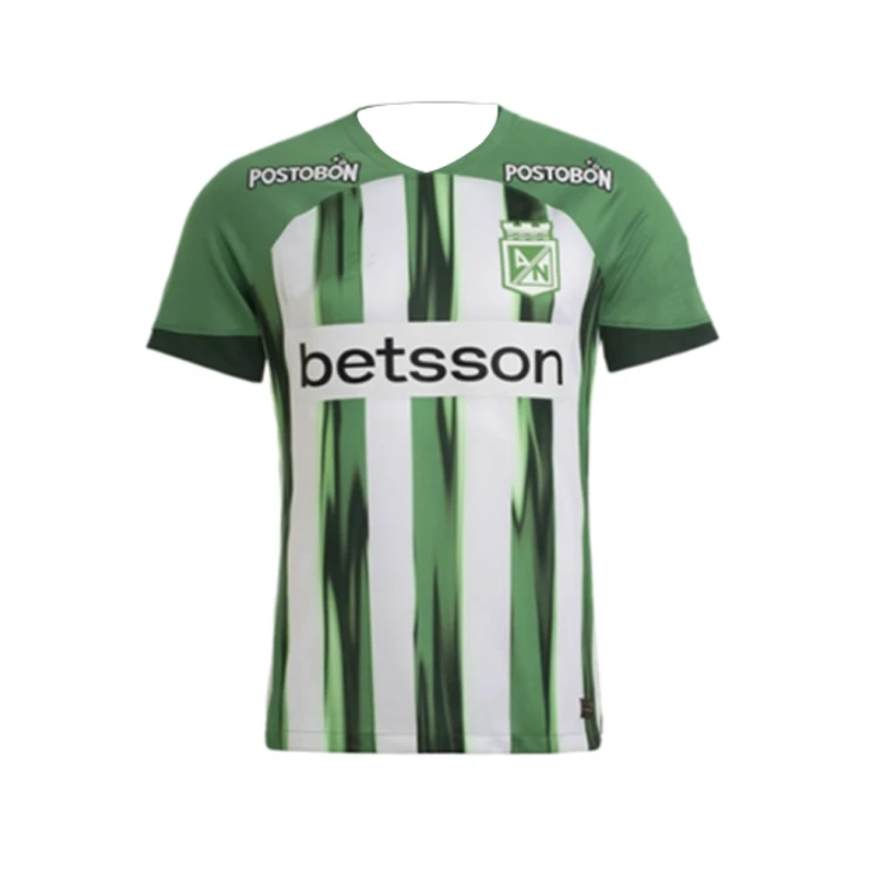 New Colombian Football Atlético Nacional Men Football Sports Jersey T-Shirt Fans Special Football Jersey Kit Short Sleeve Shirts