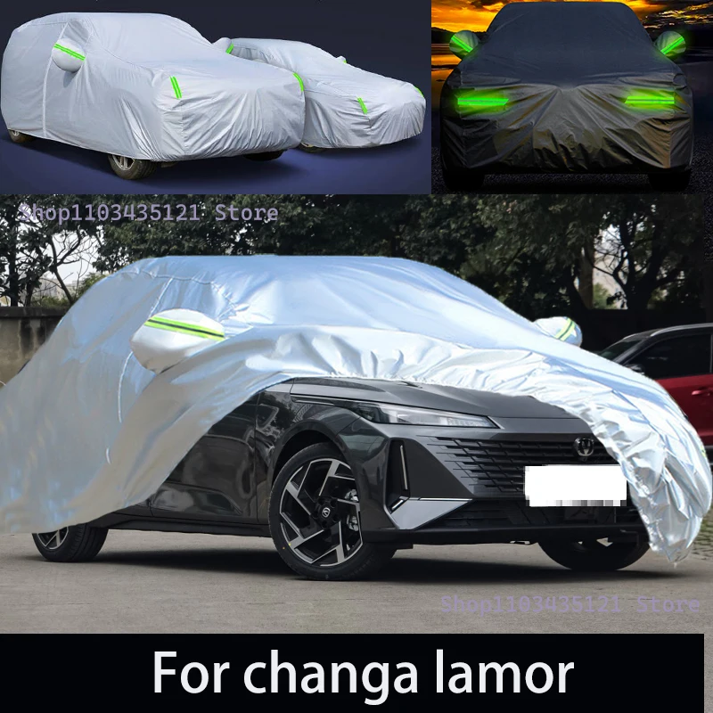 For changa  lamor  Outdoor Protection Full Car Covers Snow Cover Sunshade Waterproof Dustproof Exterior Car accessories