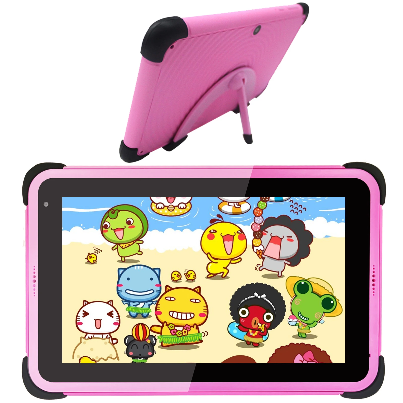 CWOWDEFU 7 inch Tablet for Kids 32GB ROM 2GB RAM Android 10 Tablet for Toddler, Kids-Proof Baby Tablets Compatible