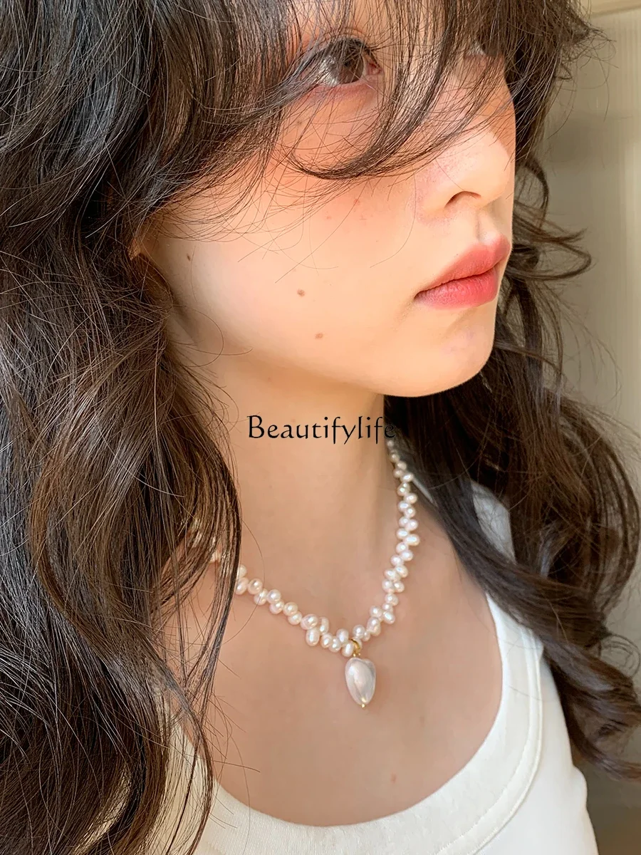 Natural Freshwater Pearl Petals, High Class, Elegant Design Sense