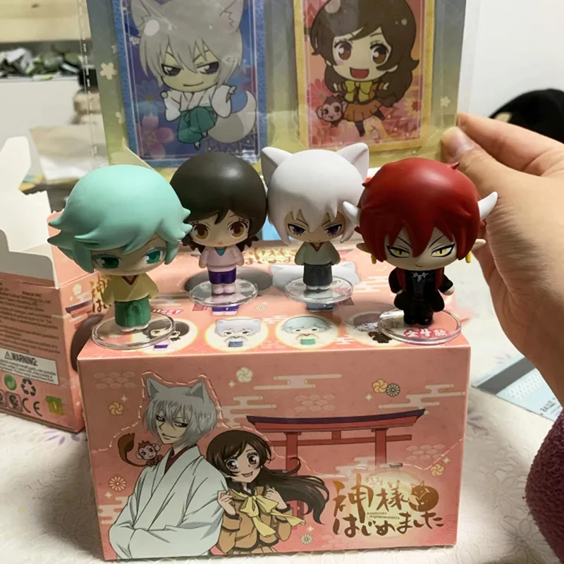 Caja Sorpresa Kamisama Kiss con Figuras Coleccionables de Nanami Tomoe, Mizuki Akura y Ou, de PVC, Artículos de Anime y Televisión
