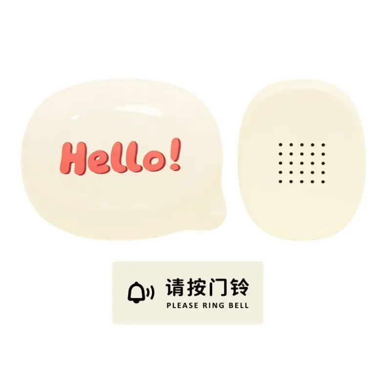 Wireless doorbell A household self-generating creative cute ultra-long-distance door reminder pager