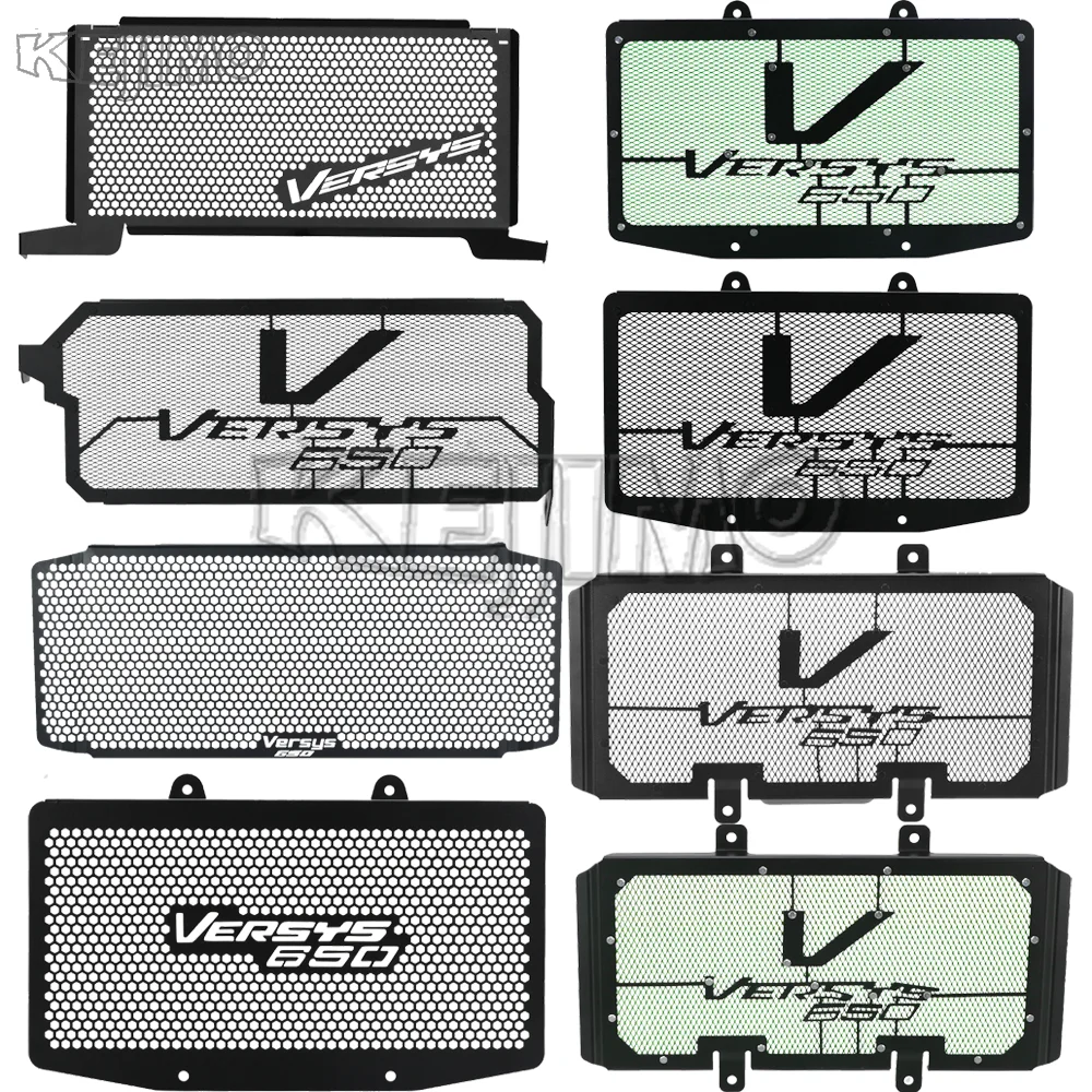 

For Kawasaki Versys 650 Versys 650 ABS KLE650 2015-2026 Motorcycle Accessories Radiator Grille Guard Cover Fuel Tank Protect