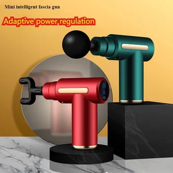 Fascia gun muscle relaxation massager intelligent mini vibration impact gun portable pocket electric full body massage gun
