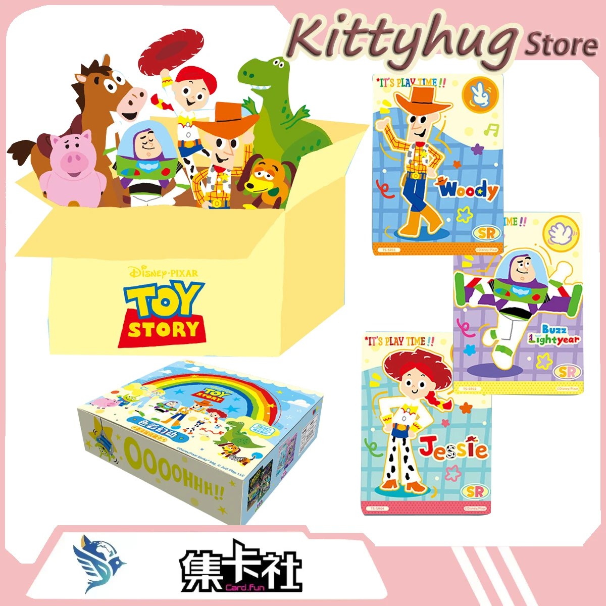 cartao-colecionavel-cardfun-toy-story-brinquedo-de-animacao-presente-para-criancas-cartoes-sp-ssp-tp-ur-fr-qr