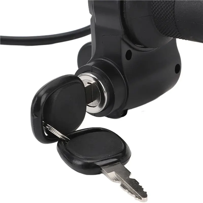 2X Electric Bike Throttle Grip Full Twist Throttle Grip Throttle Lock Key For Electric Bike Throttle Gas Handle Limited Time