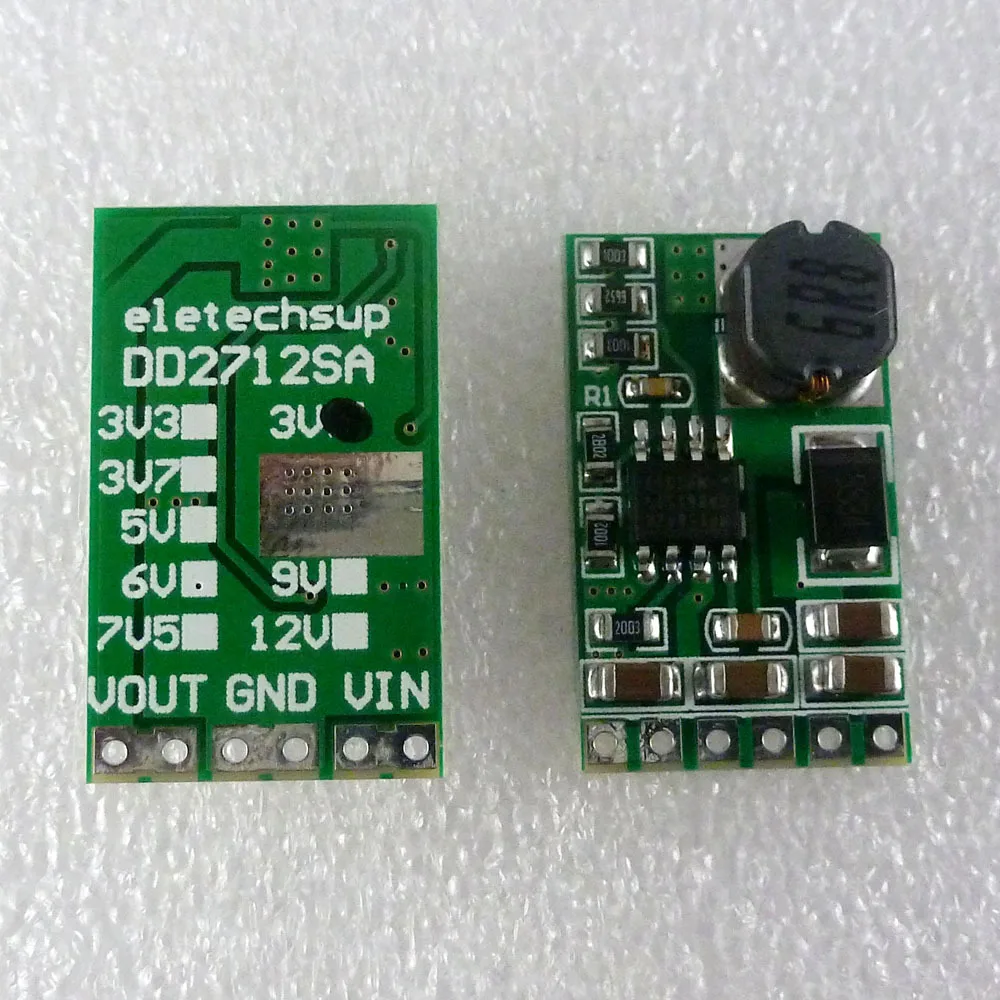 4.5V-27V to 3V 5V 6V 9V 12V Power Board 3.5A DC-DC Converter Module Buck Power Supply Board Step-Down Voltage Regulator Module