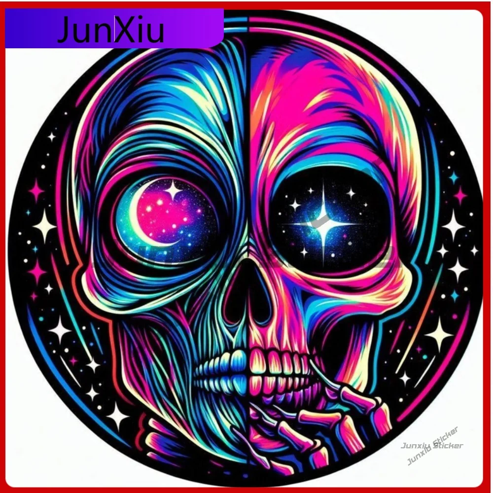 

Awesome Alien Sticker Waterproof UV Resistant Vinyl Decal Protective Decoration Scratch Outdoor Sunproof Stylish Vehicle