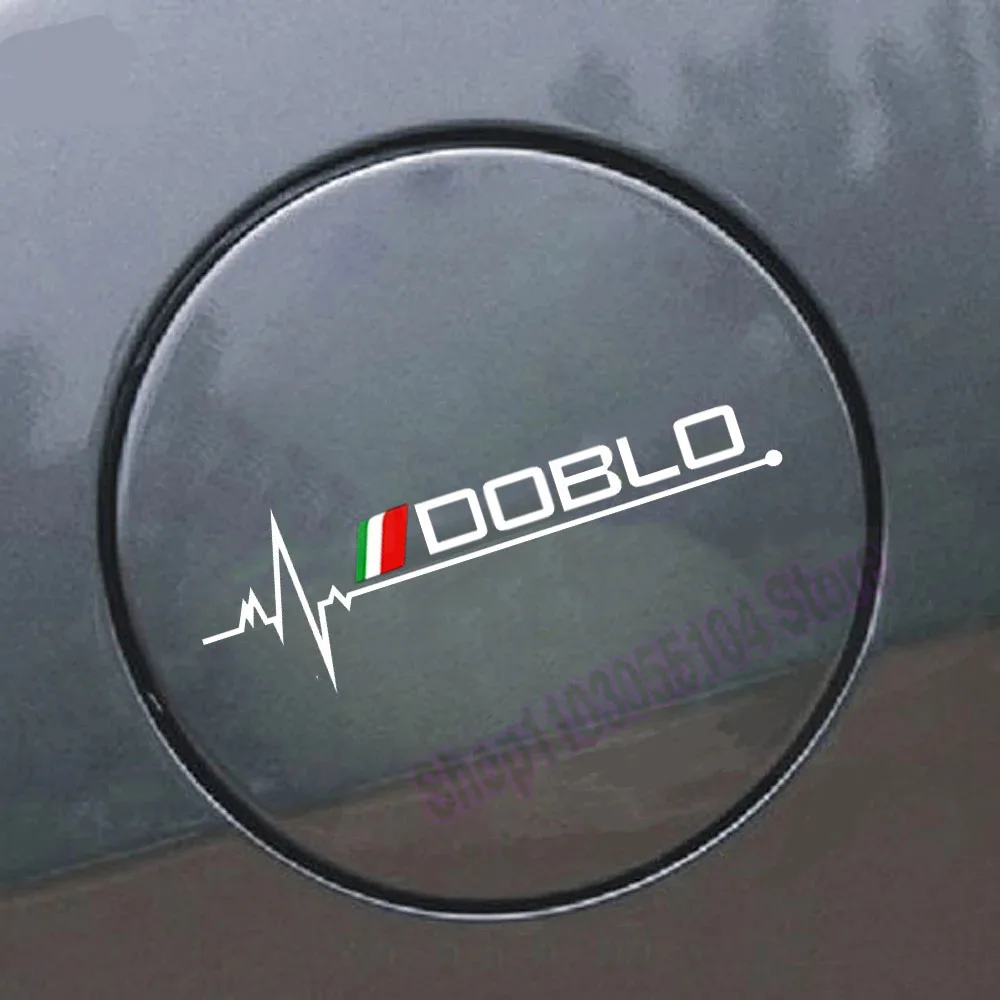 1 قطعة ملصق زيت خزان السيارة لشركة فيات QUBO DOBLO STILO اكسسوارات السيارات #2