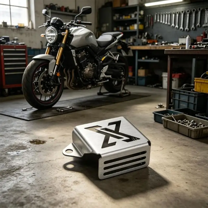 M76E Motorrad-Flüssigkeitsbehälter-Abdeckung mit X-Cut-Frontplatten-Upgrades für Kove 800X – Detail 10