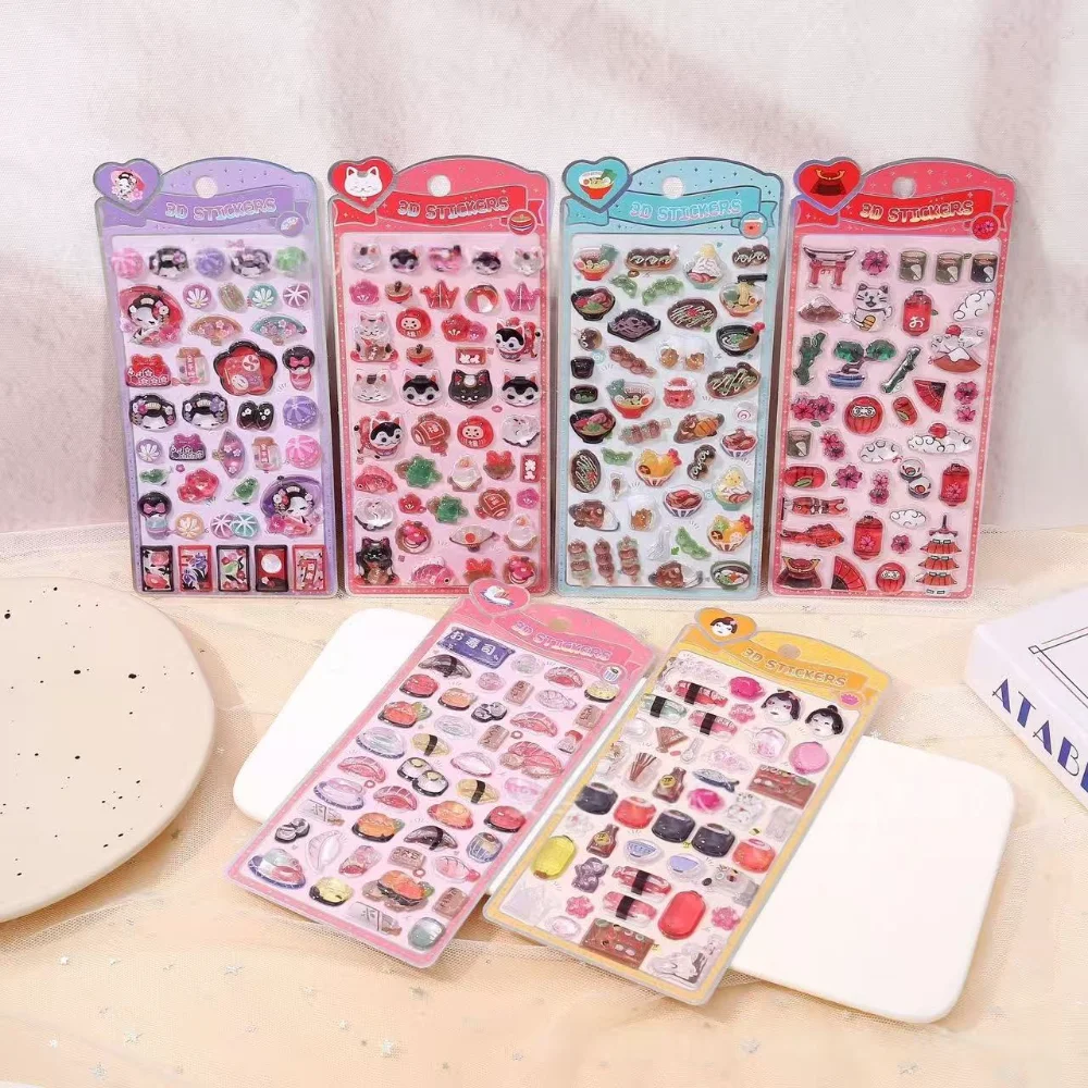 6 pegatinas decorativas retro - Phone Accessories Toys reseña y precio