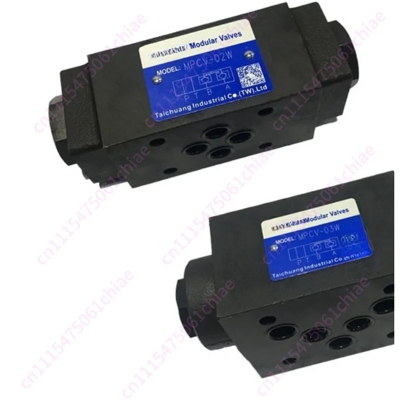 Stacked Hydraulic Control One-way Pressure Keeping Valve MPCV-02W/02A/02B/03W/03A Hydraulic Lock Pressure Keeping Valve