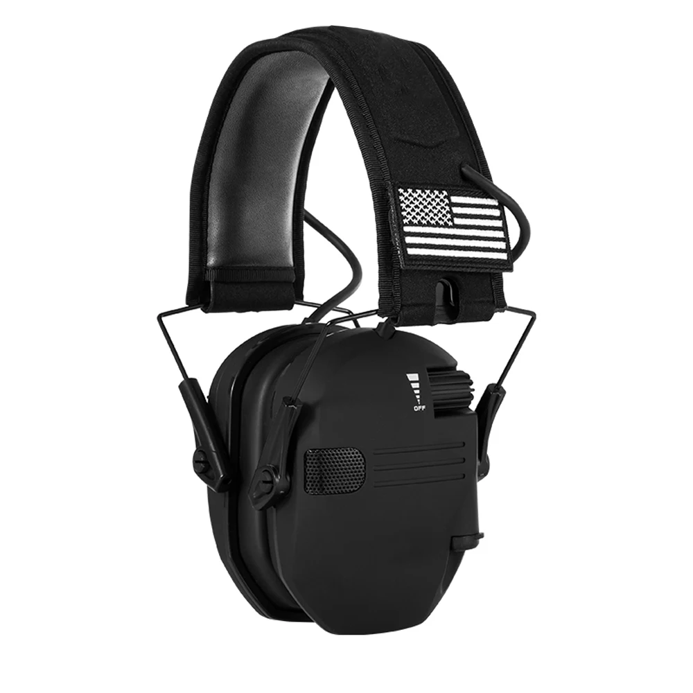 Electronic Shooting Earmuffs Pickup and Noise Reduction Impact Hearing Protection Headset Tactical Hunting Sightlines Ear Pad