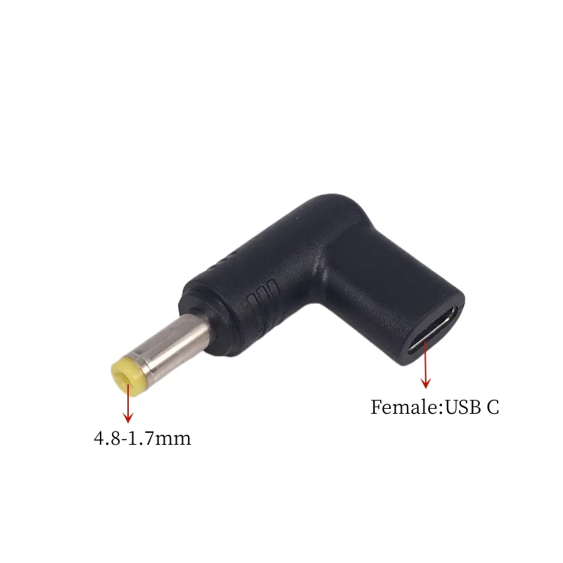 USB C PD to DC Power Connector Universal 5V 9V 12V 15V 19V TypeC to DC Jack Plug Charge Adapter Converter for Router Tablet Fan