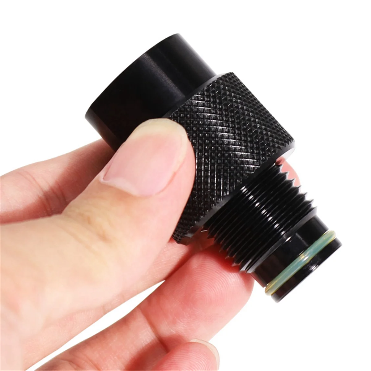 

A43I HPA Регулятор клапана бака ВКЛ/ВЫКЛ ASA Адаптер G1/2-14 Резьбовая заставка, CO2/адаптер депрессора клапана сжатого воздуха