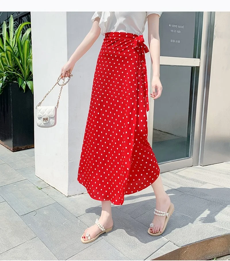 Red wave dots