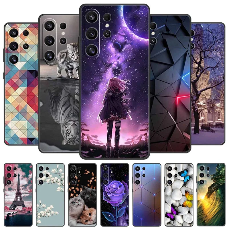 For Samsung Galaxy S26 Ultra Case GalaxyS26 Ultra Shockproof Funda Soft Silicone Cover for Samsung S26 Ultra 5G Protector Bumper
