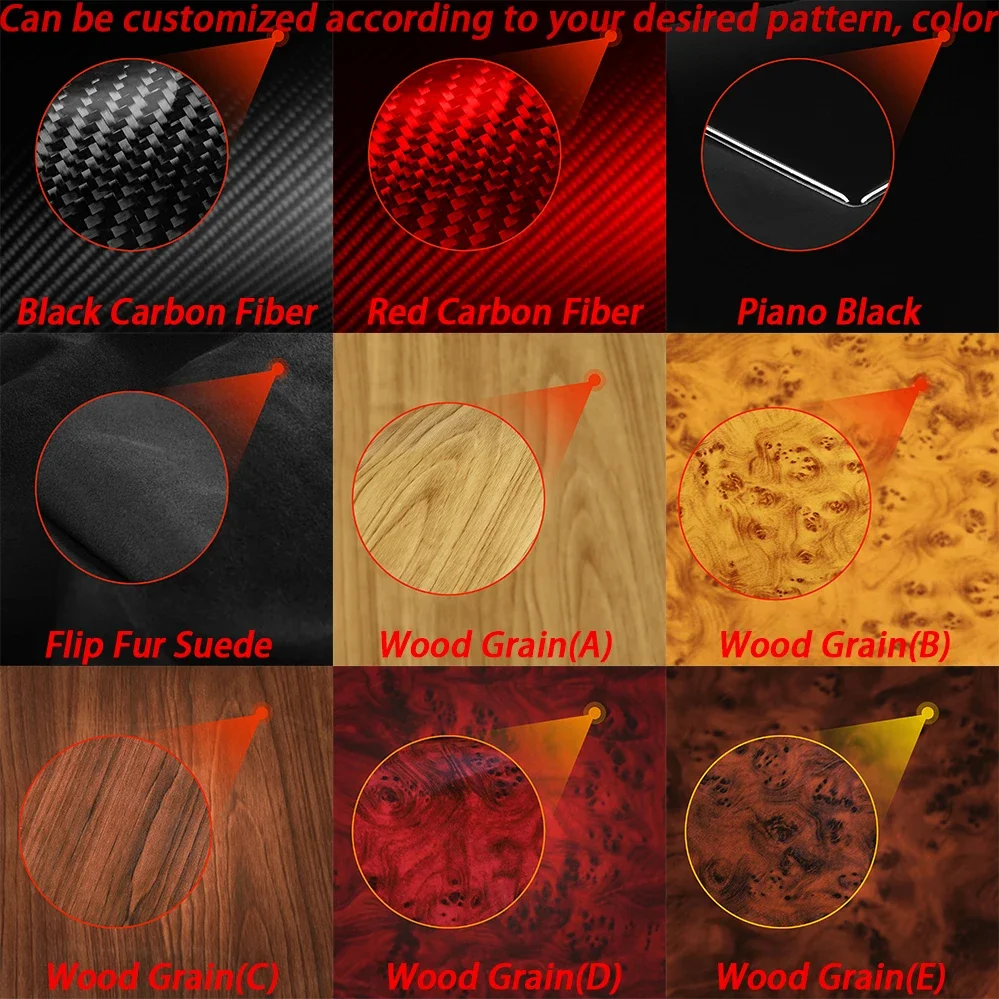 لأودي A3 S3 8P 2006 2007 ألياف الكربون عداد السرعة لوحة المحيطي شريط زخرفي اكسسوارات الديكور الداخلي للسيارة ملصق