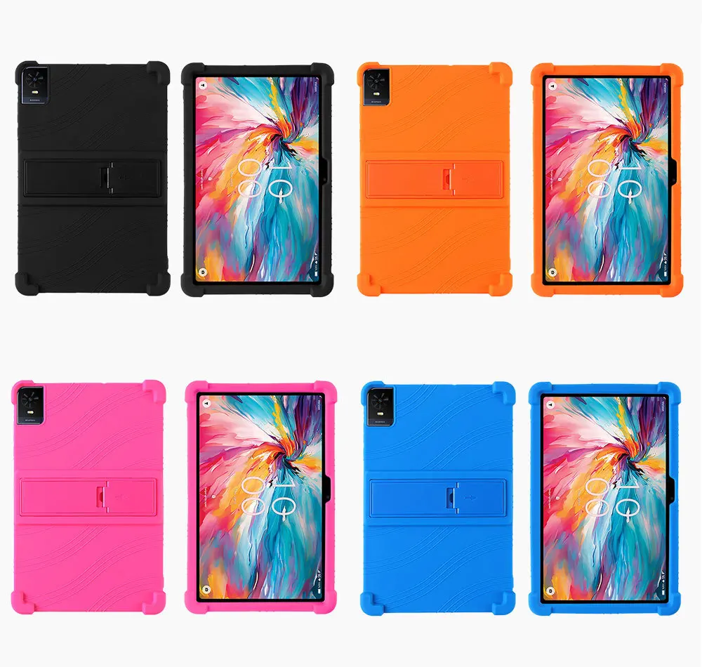 Stoßfeste TPU-Hülle für TCL Tab 10L Gen3 8193A 10.1, Weicher Stoßfänger mit Ständer, Mehrere Farben – Detail 10
