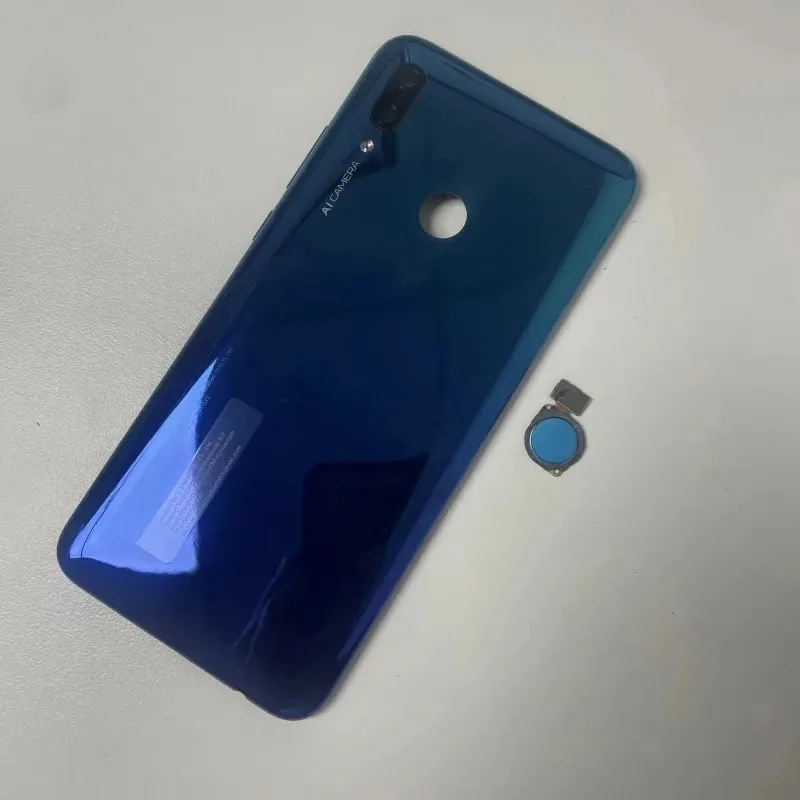 

back Cover Housing Case For Huawei P Smart 2019 Rear case With Fingerprint Flex Cable Repair Parts