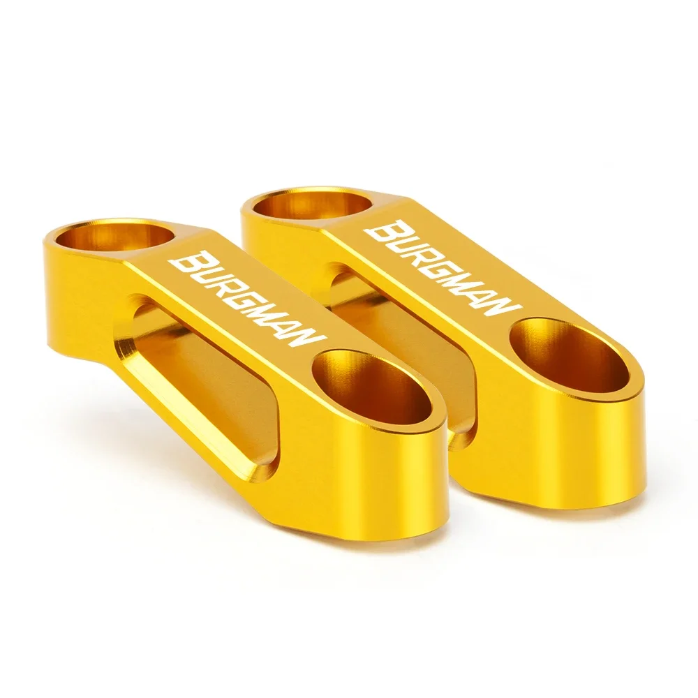 For SUZUKI SFV650 Gladius DL 250/650/1000/1050 V-STROM GW250 Inazuma AN650 Burgman SV650 SV1000 Bking Mirror Extenders Holder