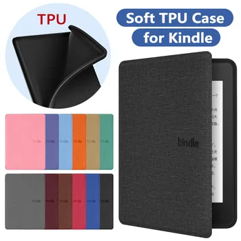 Miękkie etui TPU dla Kindle Paperwhite 2024 2022 2021 2019 2018 6 7 8 9 10. 11. 12. generacji 6 6,8 7 cali Pokrowiec Funda