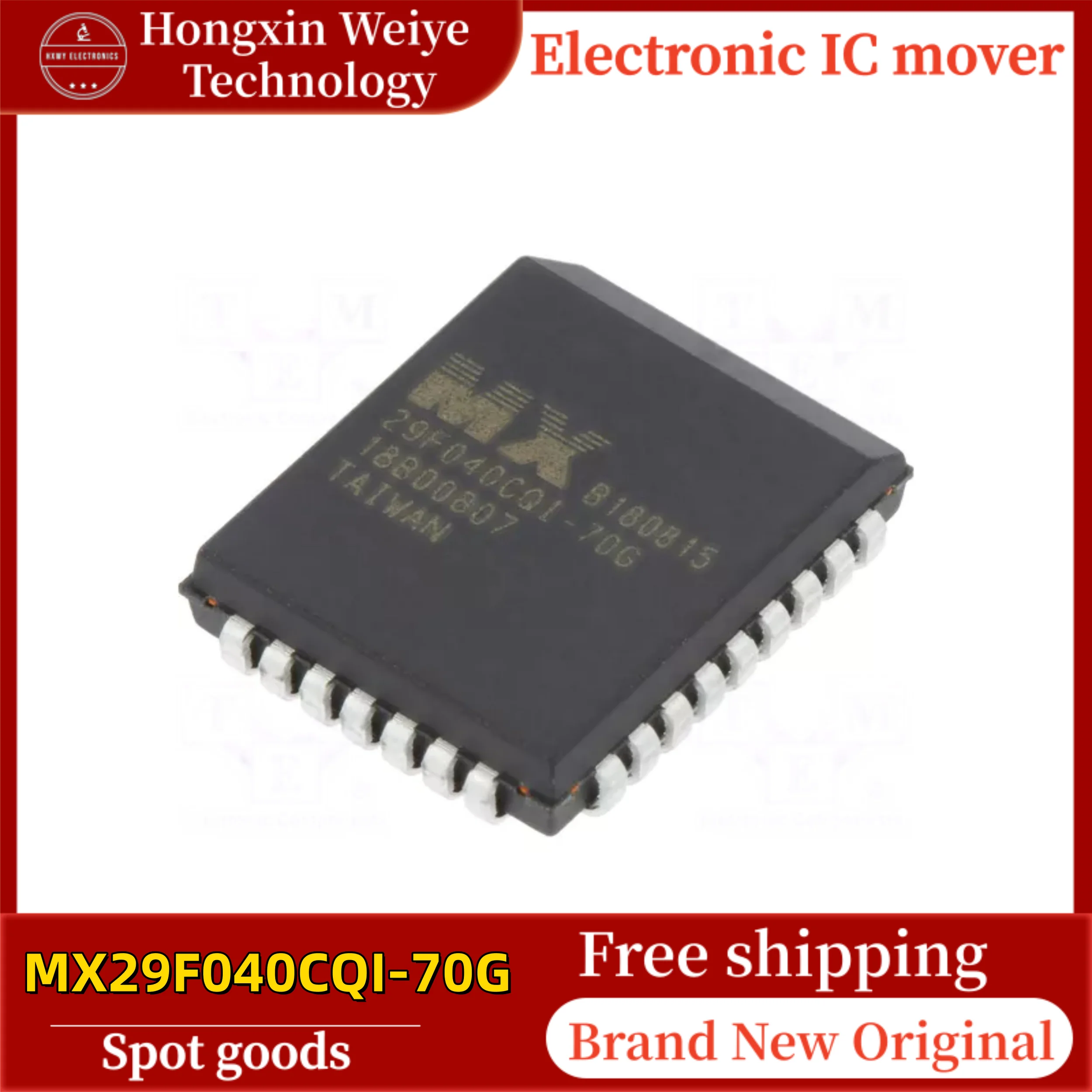 

5/10 PCS MX29F040CQI-70G MX29F040CQI PLCC-32 4.5V~5.5V Memory IC Brand New In Stock