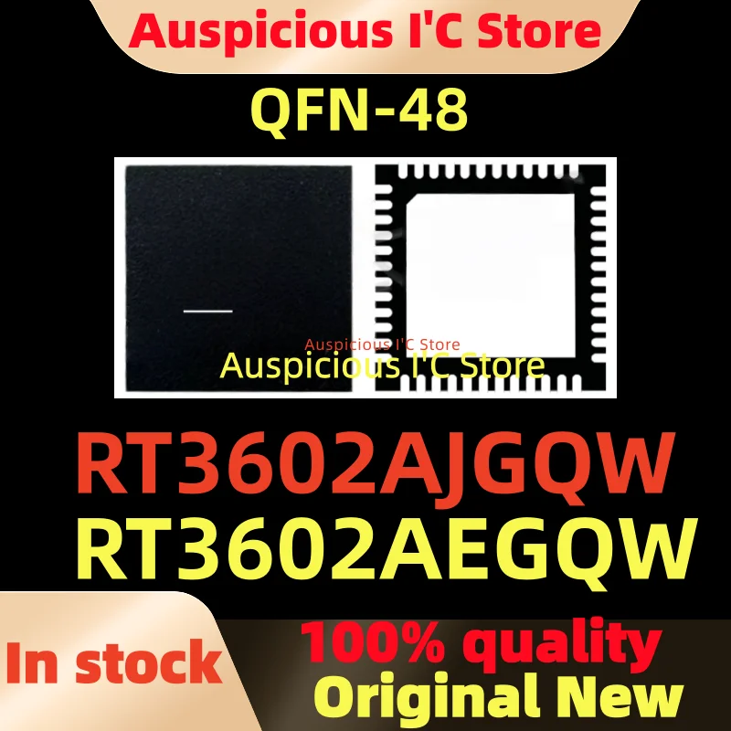 (2-10pcs)100%New RT3602AJ RT3602AJGQW RT3602AE RT3602AEGQW QFN-48