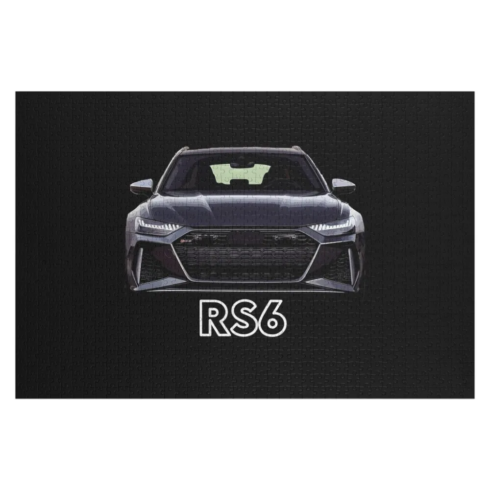 

2020 Audi RS6 Jigsaw Puzzle Wooden Animal Scale Motors Baby Toy Personalized Gift Puzzle