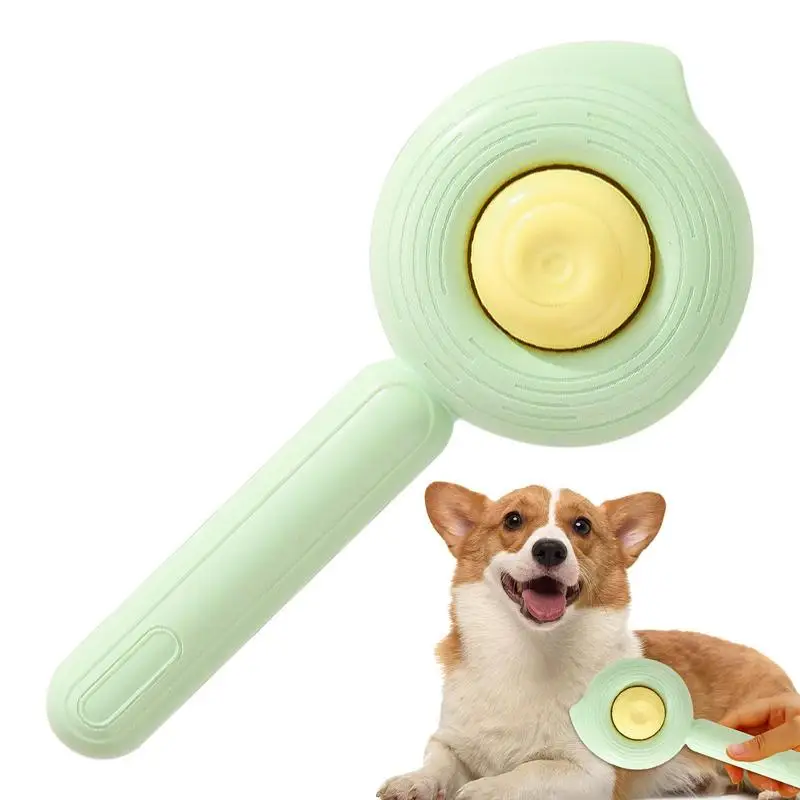 Shedding Brush Dog Hair Release Button Cat Deshedding Brush 1-Key Release Pet Dematting Comb Multifunctional Pet Slicker Brush