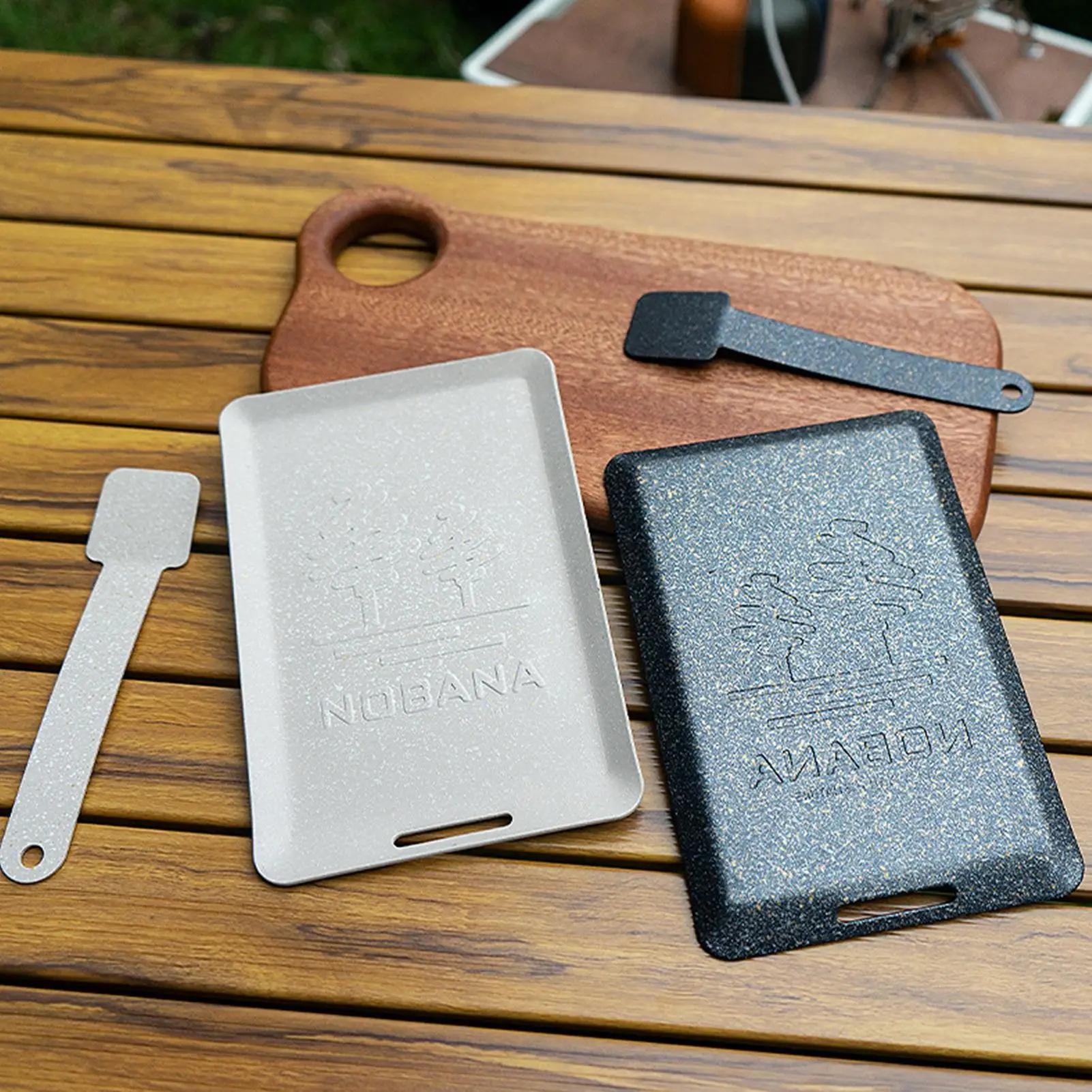 

Grill Plate Non Stick BBQ Griddle Pan For Grill For Cooking Barbecue Camping Baking Outdoor Meat Fish Vegetables