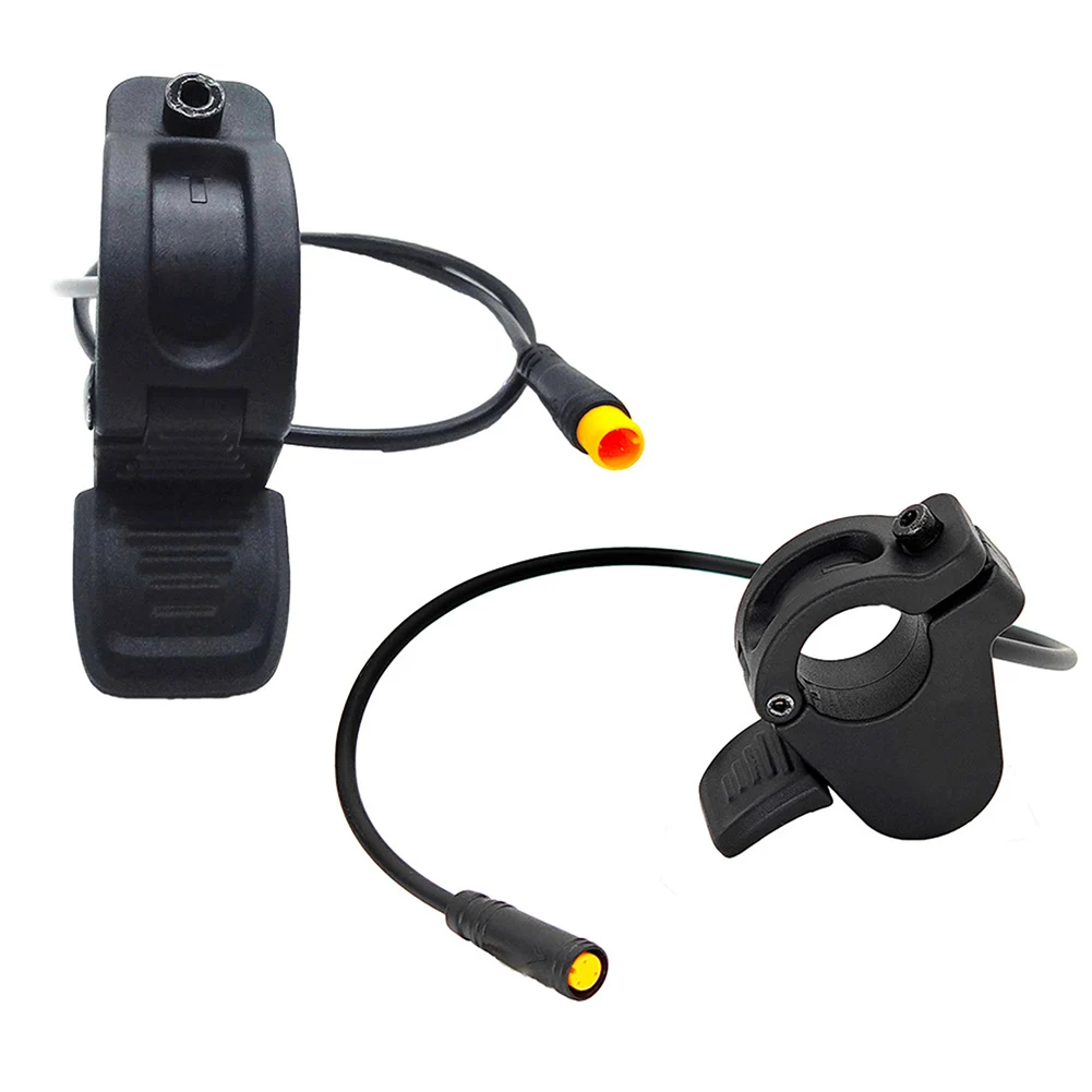 For Electric Scooter Thumb Throttle Compatible with For M8 Head Featuring Robust Construction and Anti Slip Stripes