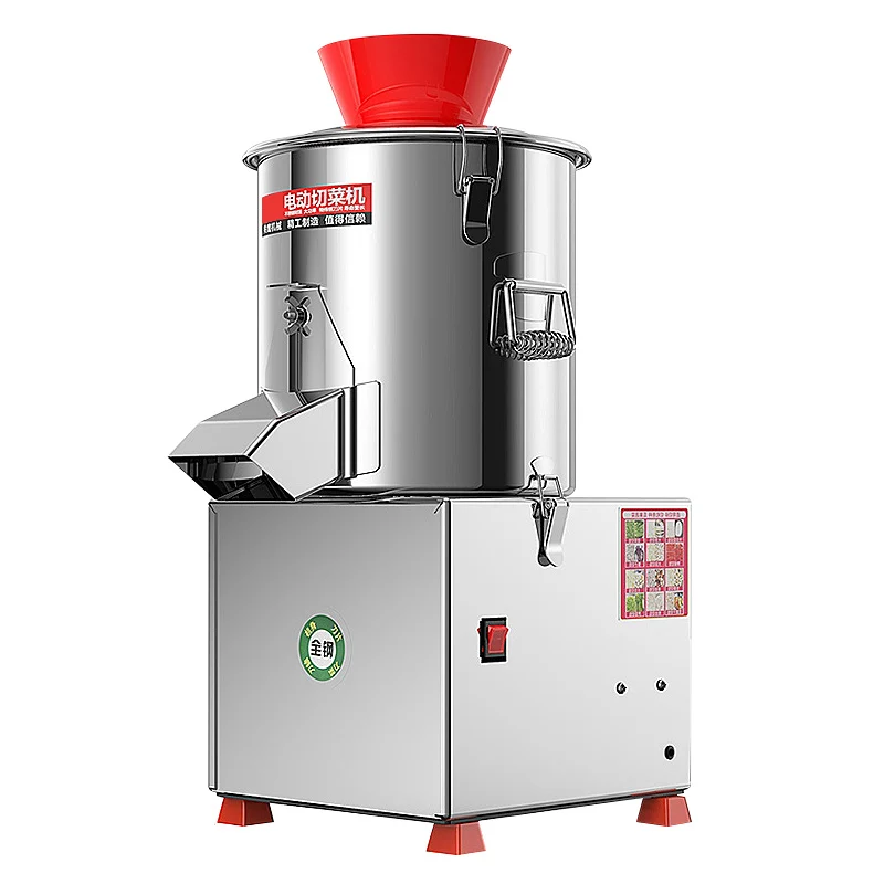 Quick Commercia Vegetable Chopper Slicer Cutter Chopper for Garlic Ginger Fruits Root Vegetable Grater Cutting Machine