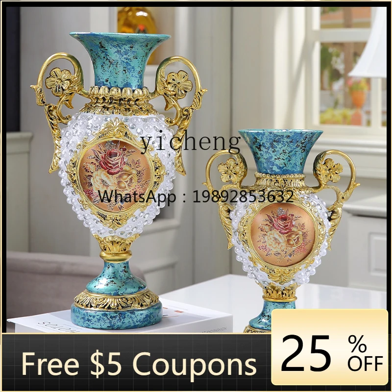 

AA ZYY living room flower arrangement home decoration dining table creative entrance ornament advanced sense