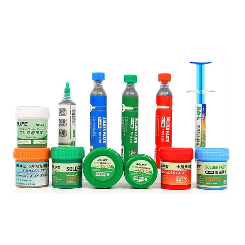 

Lead medium temperature solder paste 183 ℃ no cleaning syringe tin BGA solder paste solder paste solder paste