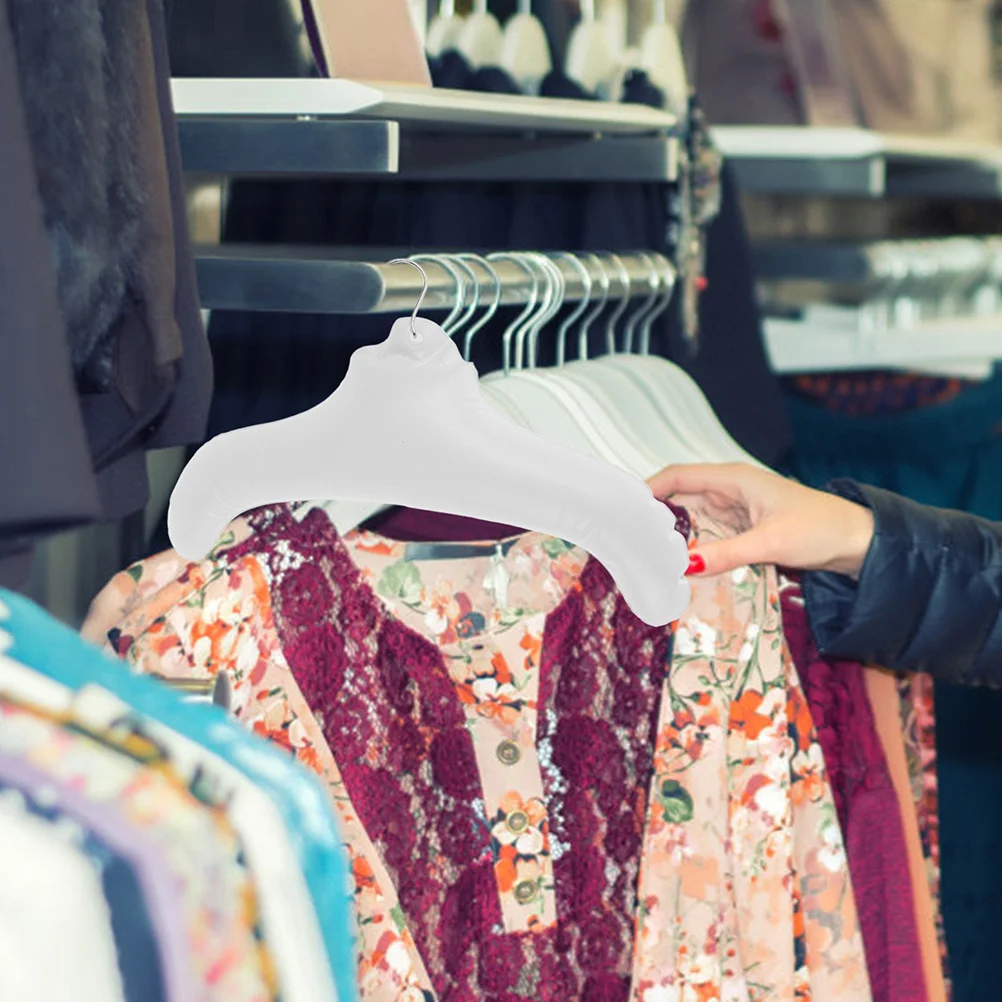 5개입 휴대용 접이식 옷걸이 캠핑 체육관 사무실 차량용 PVC 의류 정리함