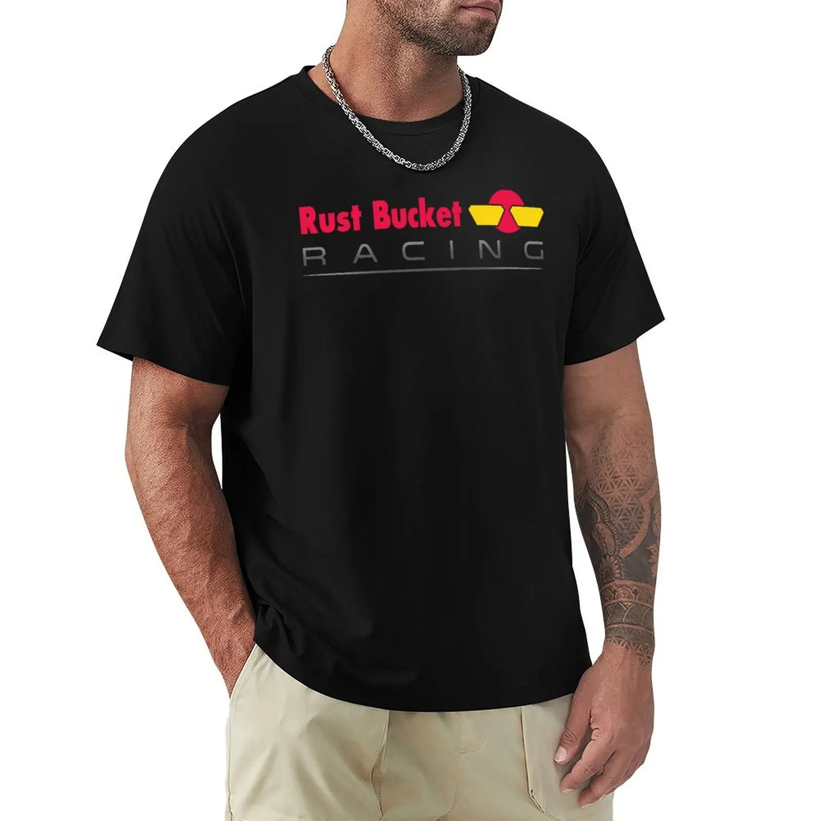 Rust Bucket Racing T-Shirt Modern Style Print T-Shirt