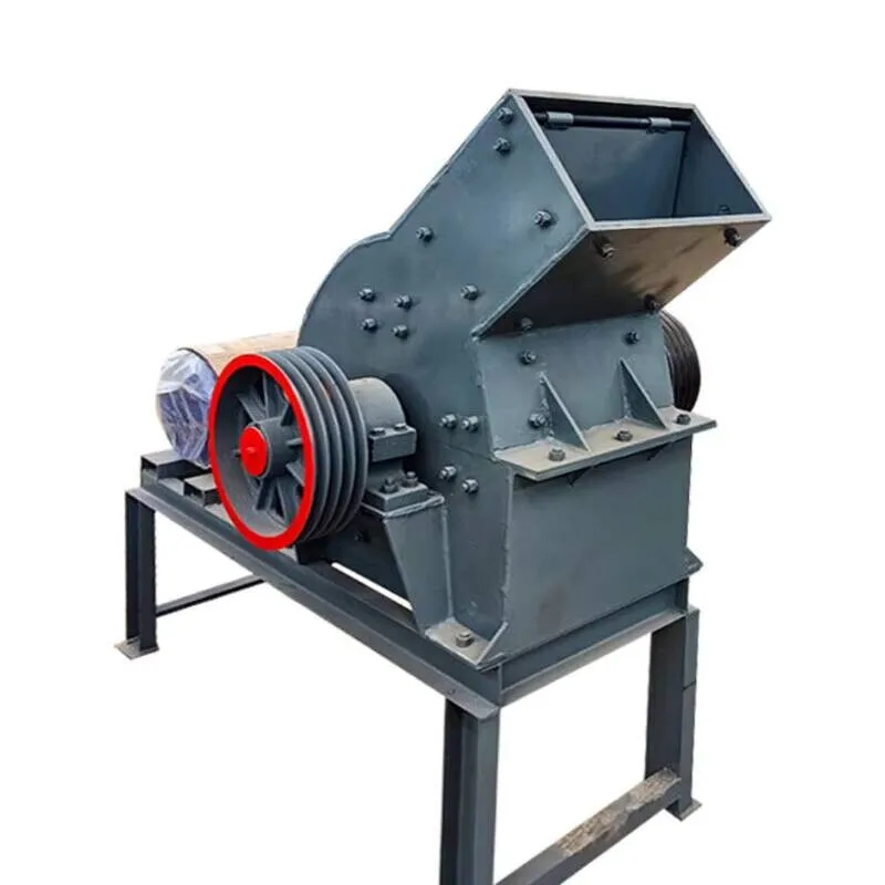 콘크리트 시멘트 블록 해머 크러셔 오일 및 전기 겸용 석탄 슬래그 석재 유리병 이동식 모래 제조기