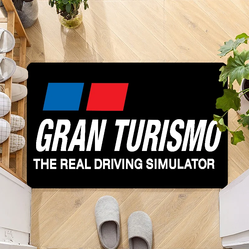 

Gran Turismo Door Mat Entrance Non-slip Doormat Washable Kitchen Carpet Hallway Rugs Bathroom Bath Door Mats