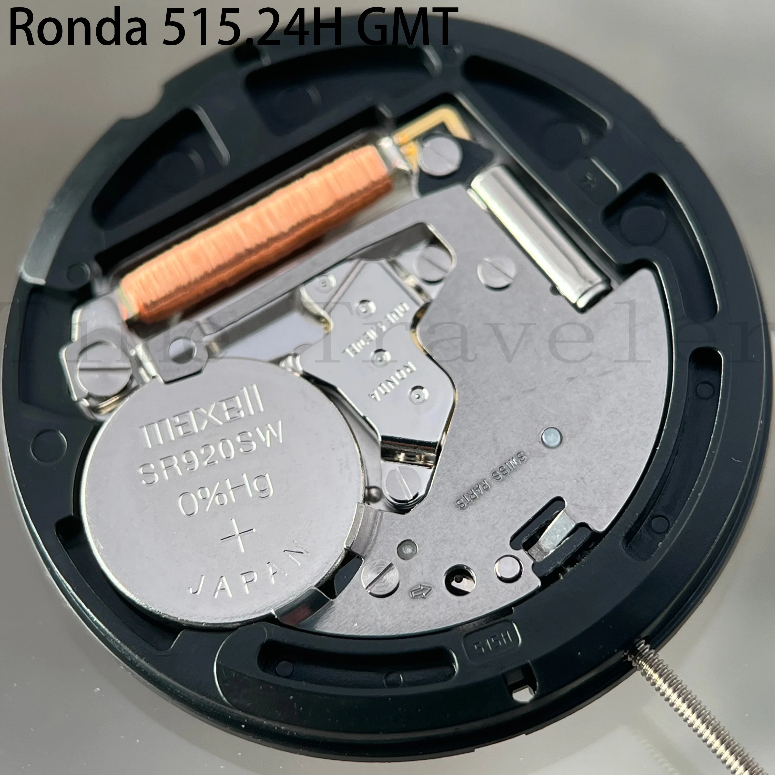 SW Ronda 515 24H 515.24H Quartz Watch Movement Battery White Calendar Date Repair Tool Assemble Parts