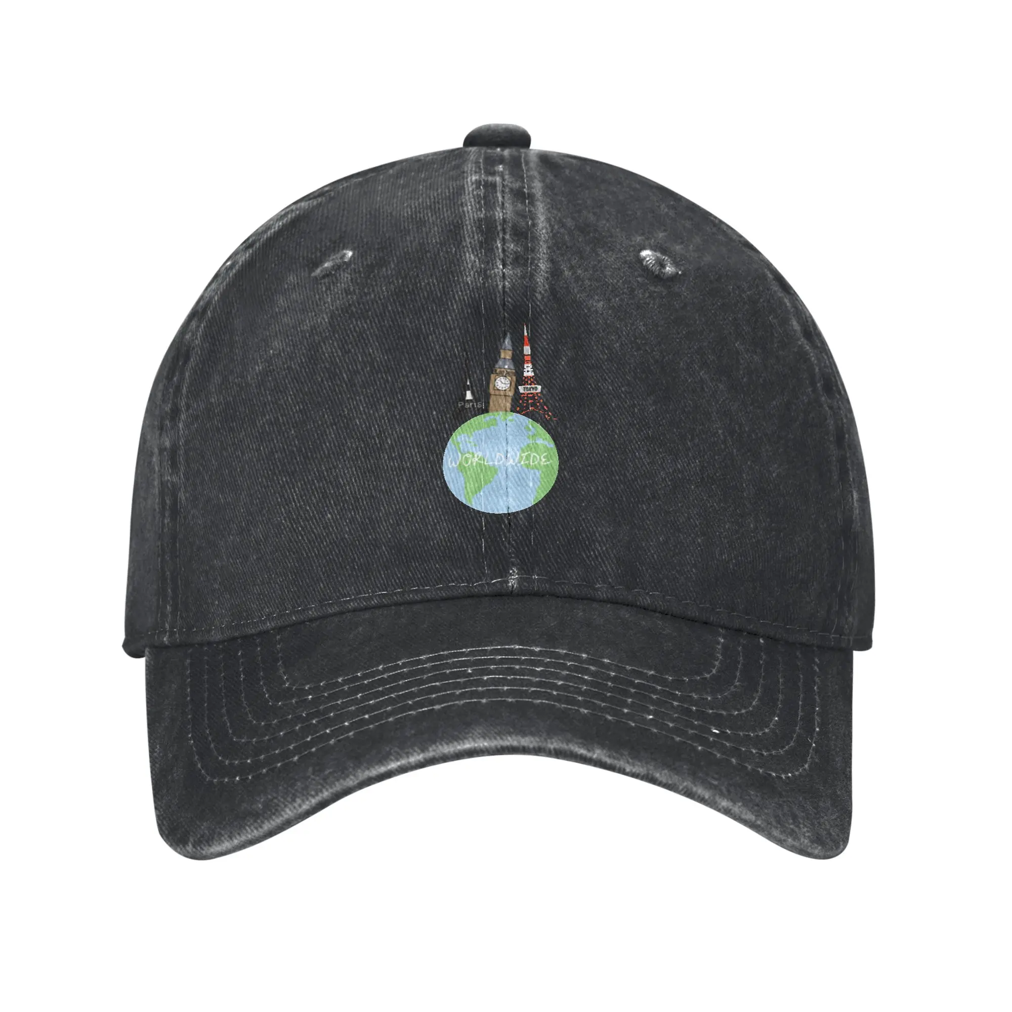 Fashion Worldwide BTR baseball cap  Shopping And Dating Black Cap