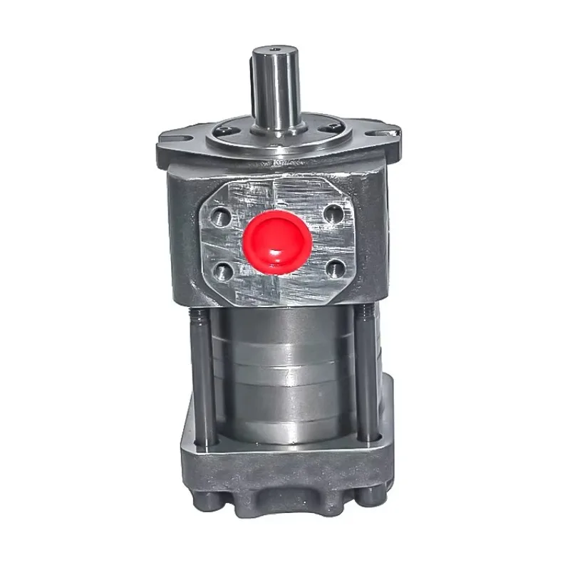 LF Brand Small Stainless Steel High Pressure Hydraulic Gear Pump 1 H P 2-Stage 125cc/rev China Manufacturer Mini