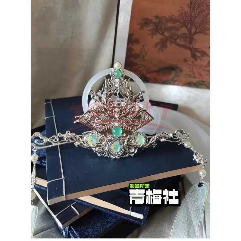 مسؤول CyHeaven نعمة شي Qingxuan تأثيري الدعامة لورد الرياح ماستر Shiqingxuan النساء أغطية الرأس الحجاب Hallowmas Tian Guan Ci Fu