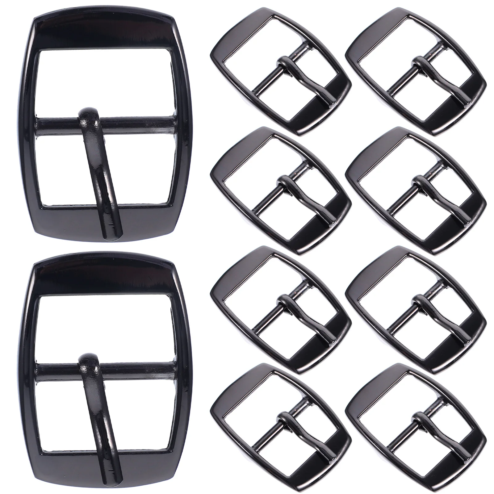 10 قطعة حزام سبائك الزنك للرجال النساء Diy بها بنفسك الملابس والاكسسوارات استبدال لحقائب الظهر حزام أبازيم الأسطوانة المعدنية أبازيم #5